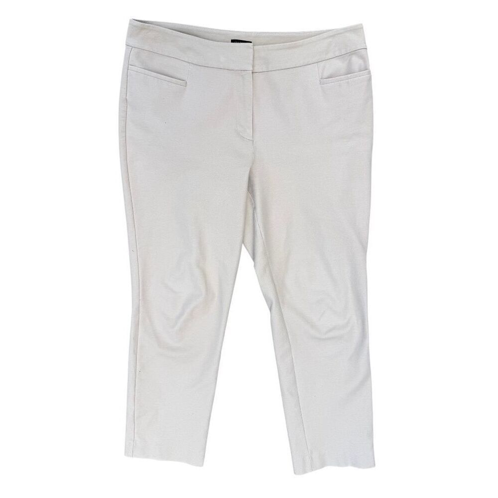 Ann Taylor Women’s Khaki Crop Pants Sz. 10 Wardrobe Staple